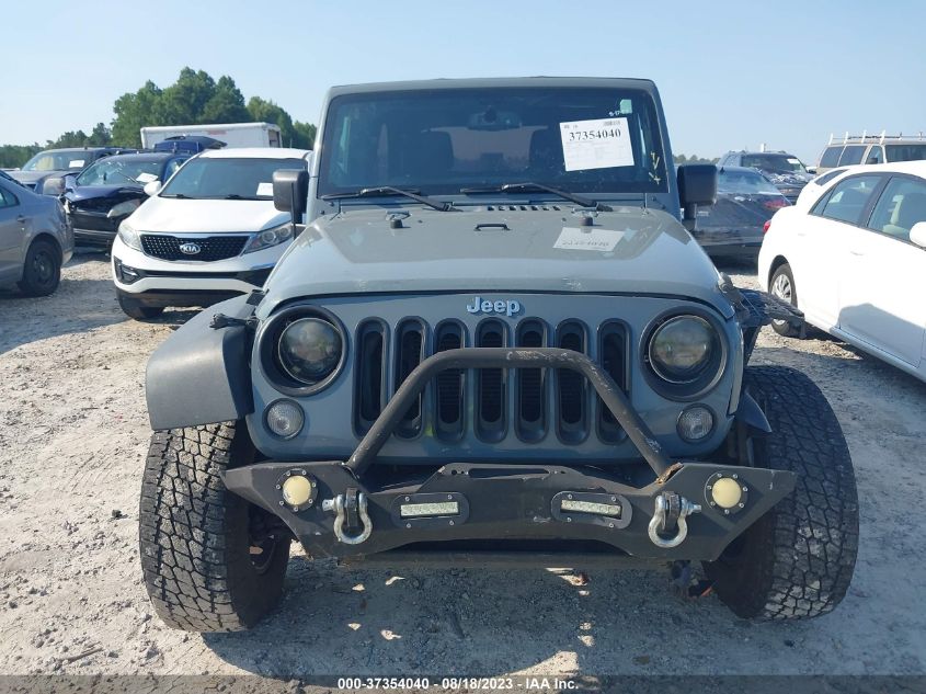 2014 JEEP WRANGLER UNLIMITED SPORT - 1C4BJWDG0EL227937