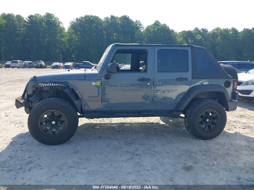 2014 JEEP WRANGLER UNLIMITED SPORT - 1C4BJWDG0EL227937