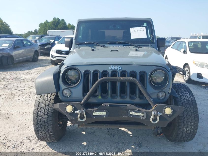 2014 JEEP WRANGLER UNLIMITED SPORT - 1C4BJWDG0EL227937