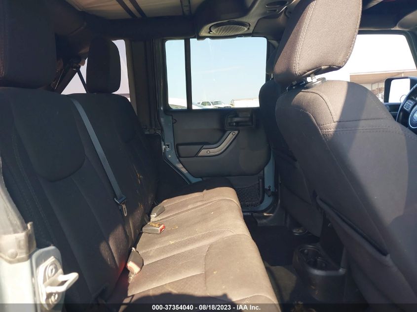 2014 JEEP WRANGLER UNLIMITED SPORT - 1C4BJWDG0EL227937
