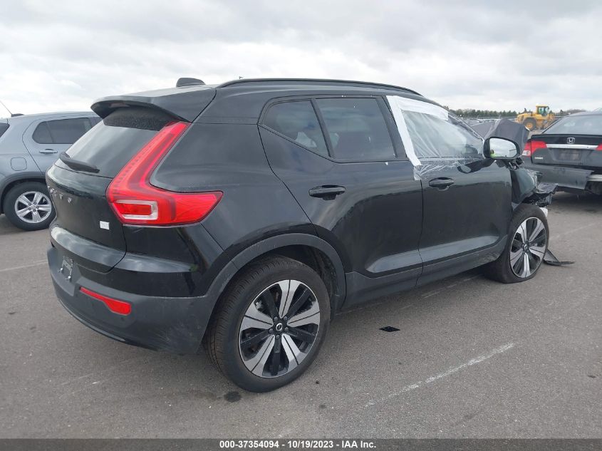 2023 VOLVO XC40 RECHARGE PURE PLUS YV4ED3UL0P2012385