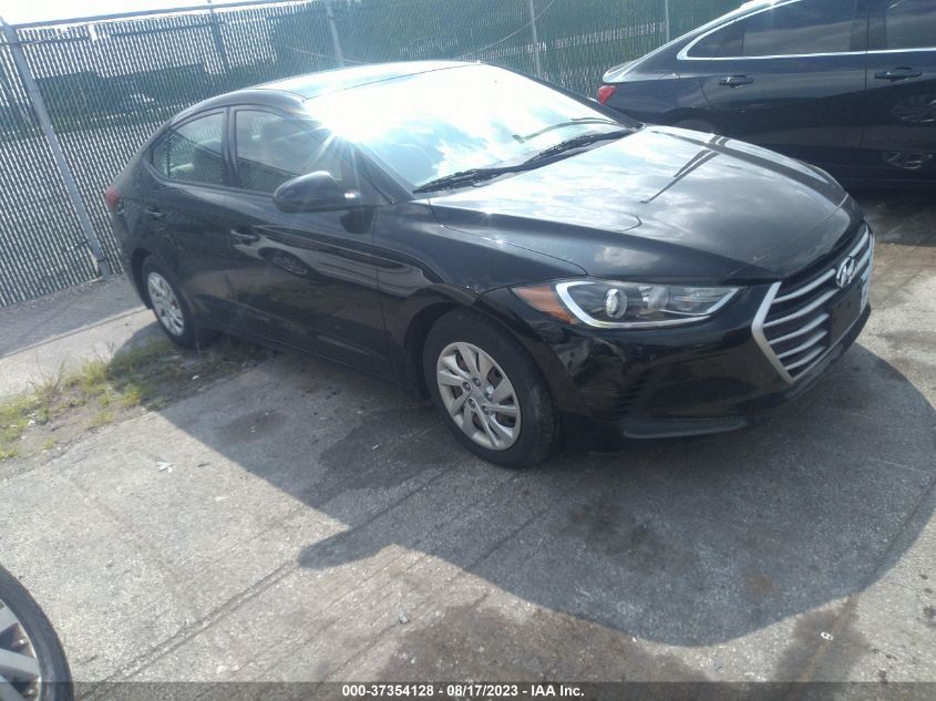 2017 HYUNDAI ELANTRA SE - 5NPD74LF5HH197282