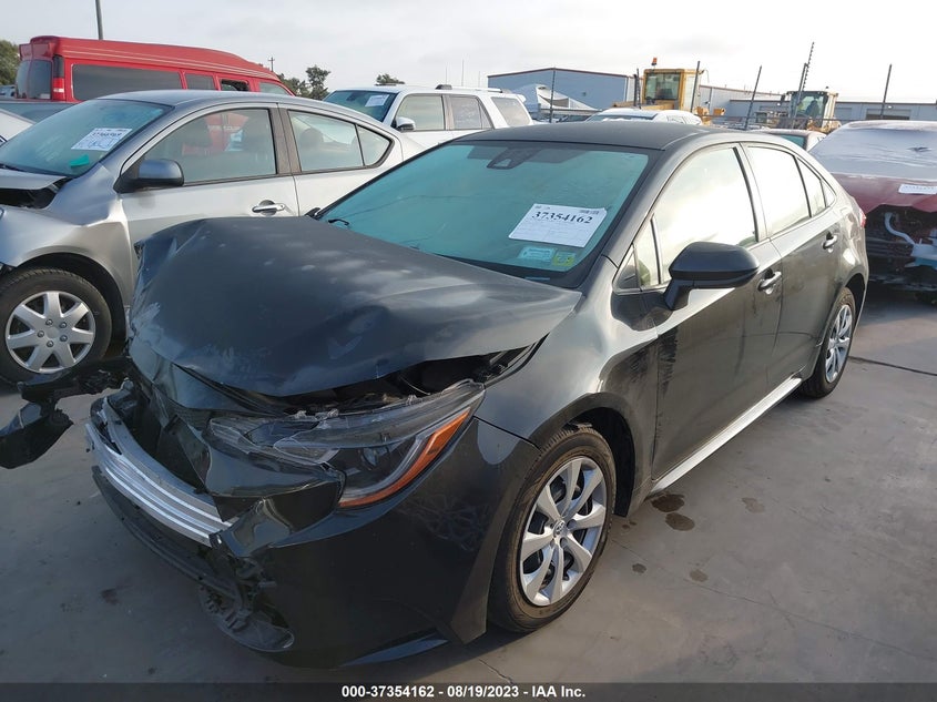VIN JTDEPMAE1NJ219537 2022 TOYOTA COROLLA LE