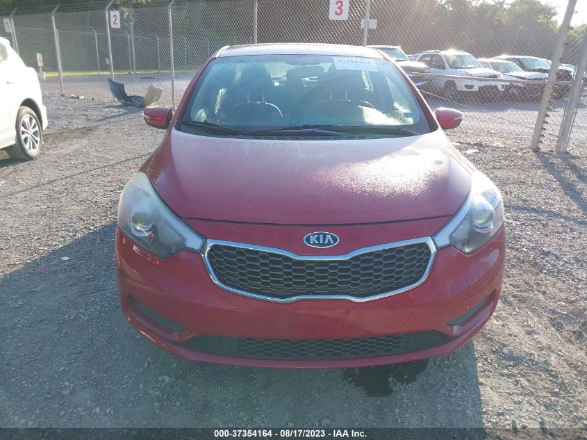 2016 KIA FORTE LX - KNAFX4A67G5480256