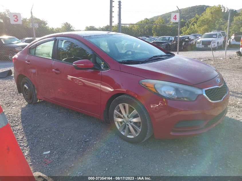 2016 KIA FORTE LX - KNAFX4A67G5480256