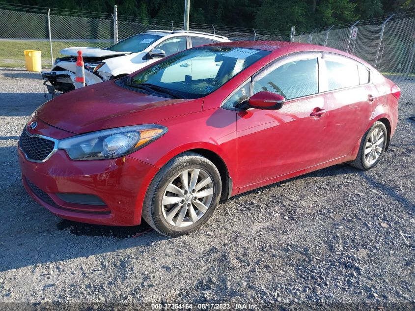 2016 KIA FORTE LX - KNAFX4A67G5480256