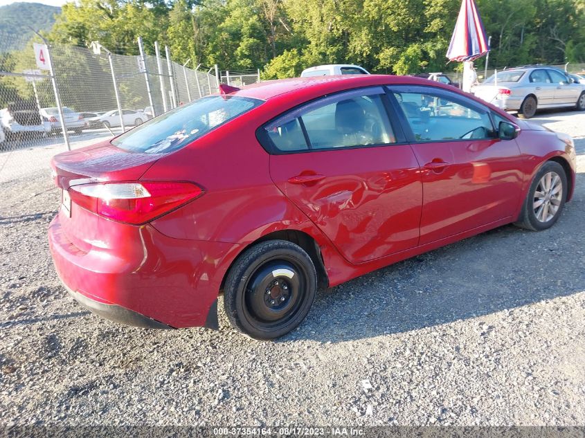 2016 KIA FORTE LX - KNAFX4A67G5480256