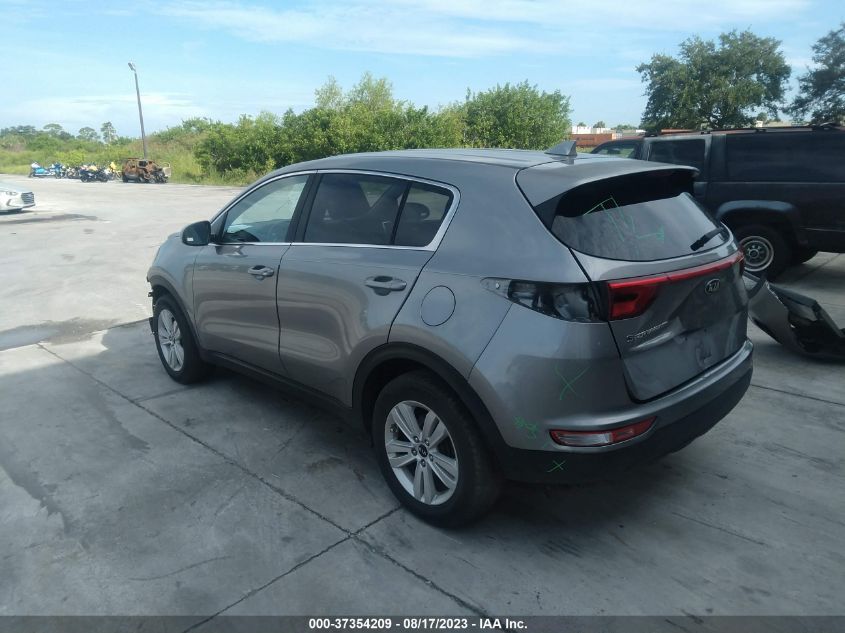 VIN KNDPM3AC9K7623768 2019 KIA SPORTAGE LX