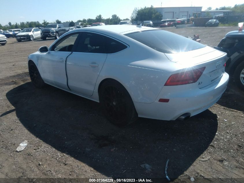 2013 AUDI A7 3.0 - WAUWGCFC0DN027486