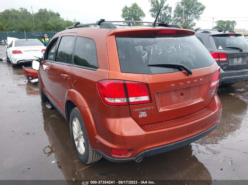 2013 DODGE JOURNEY SXT - 3C4PDCCG8DT572830