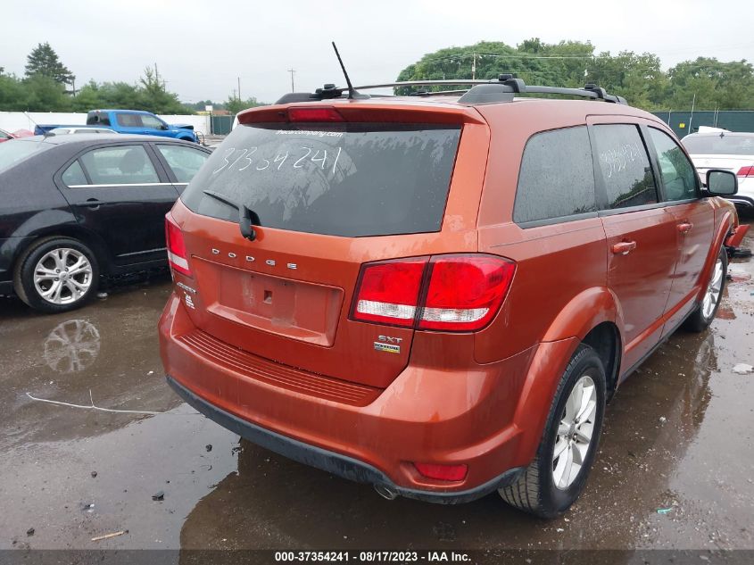 2013 DODGE JOURNEY SXT - 3C4PDCCG8DT572830