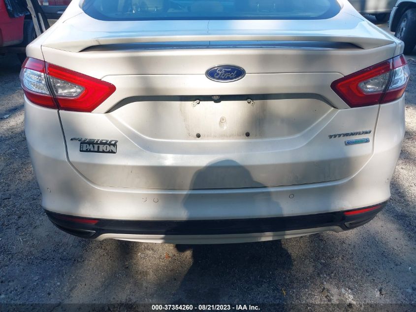 2016 FORD FUSION TITANIUM - 3FA6P0K98GR347075