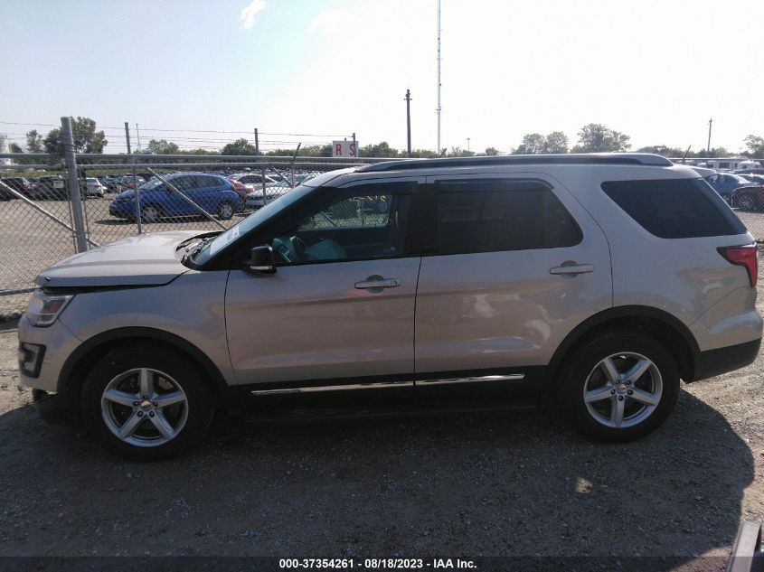 2017 FORD EXPLORER XLT - 1FM5K8D84HGA74406