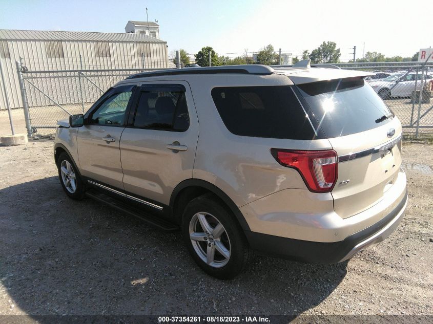 2017 FORD EXPLORER XLT - 1FM5K8D84HGA74406