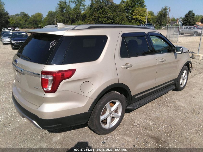 2017 FORD EXPLORER XLT - 1FM5K8D84HGA74406
