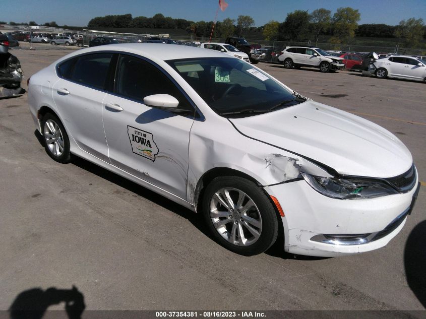 2015 CHRYSLER 200 LIMITED - 1C3CCCAB2FN697306