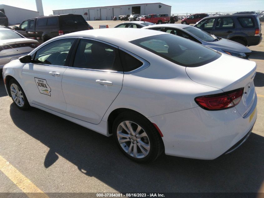 2015 CHRYSLER 200 LIMITED - 1C3CCCAB2FN697306