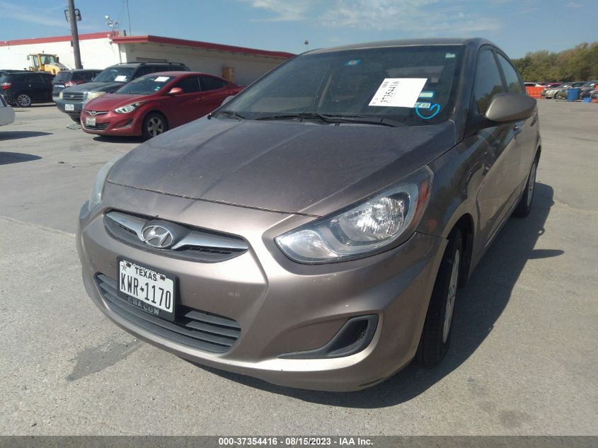 2013 HYUNDAI ACCENT GLS - KMHCT4AE3DU523643