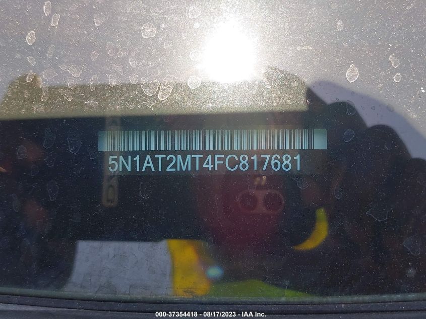 2015 NISSAN ROGUE SL - 5N1AT2MT4FC817681