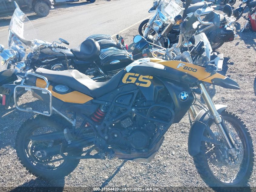 2009 BMW F800 GS WB10229049ZU01663