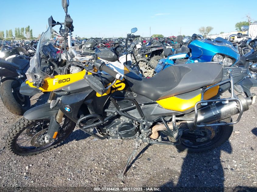 2009 BMW F800 GS WB10229049ZU01663