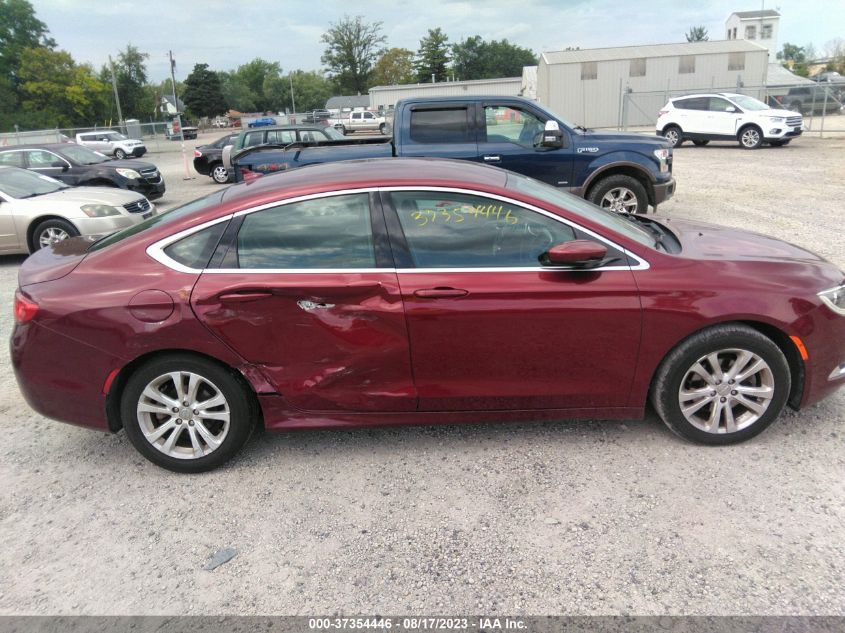 2015 CHRYSLER 200 LIMITED - 1C3CCCAB9FN620688