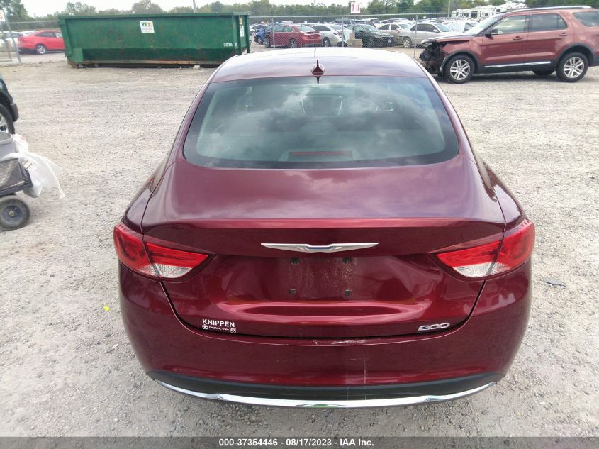 2015 CHRYSLER 200 LIMITED - 1C3CCCAB9FN620688