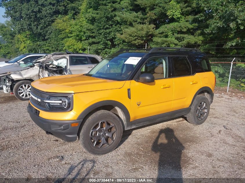 2021 FORD BRONCO SPORT BADLANDS - 3FMCR9D9XMRA31936