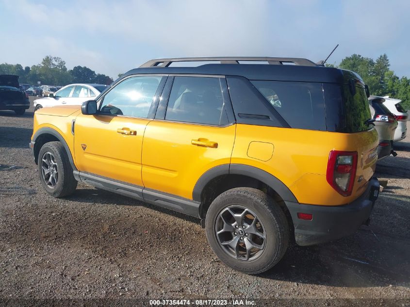 2021 FORD BRONCO SPORT BADLANDS - 3FMCR9D9XMRA31936