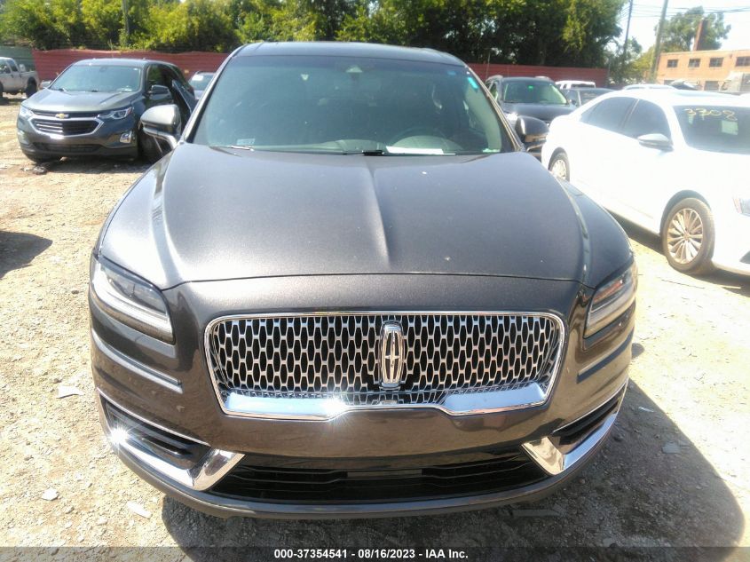 2019 LINCOLN NAUTILUS RESERVE - 2LMPJ8L9XKBL62116