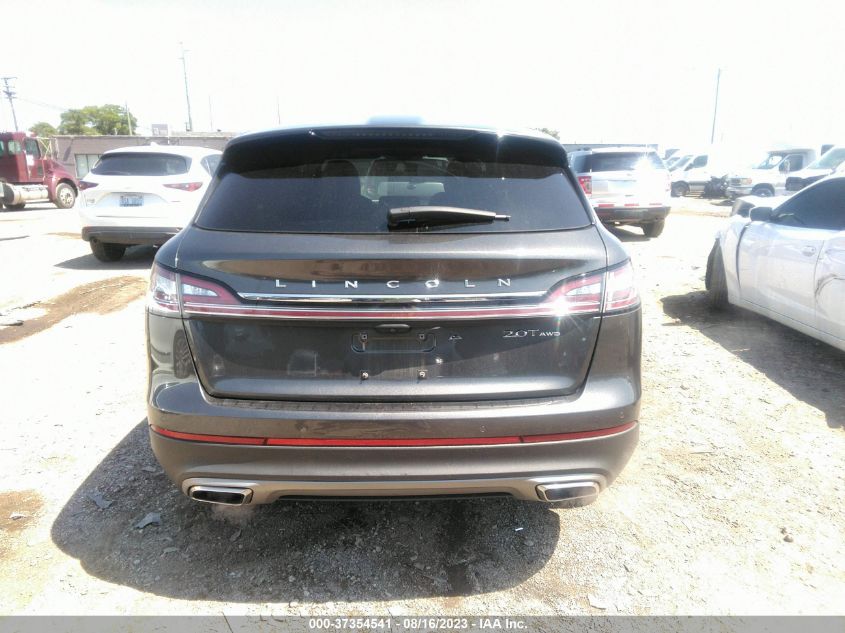 2019 LINCOLN NAUTILUS RESERVE - 2LMPJ8L9XKBL62116