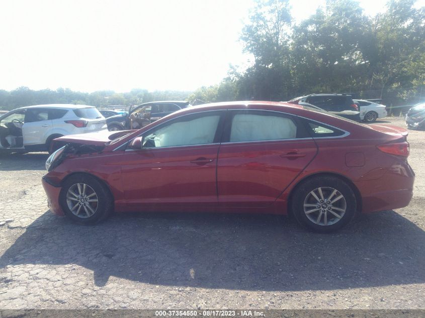 2017 HYUNDAI SONATA SE - 5NPE24AF0HH452717