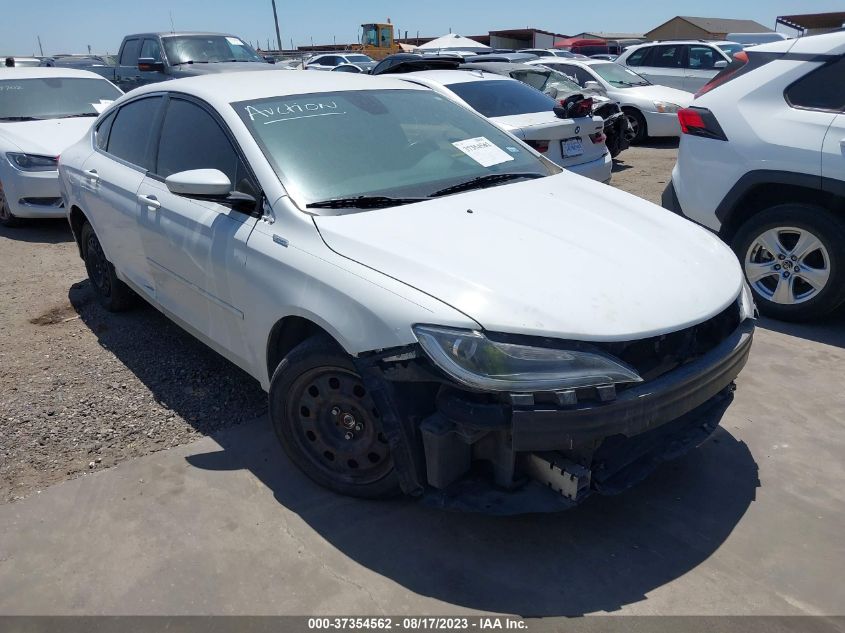 2015 CHRYSLER 200 LIMITED - 1C3CCCAB6FN743526