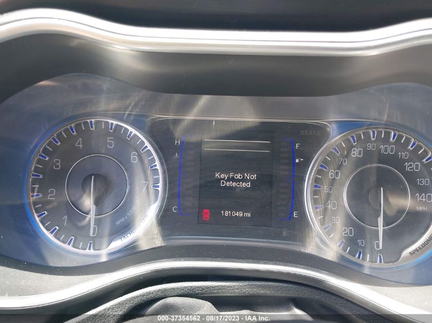 2015 CHRYSLER 200 LIMITED - 1C3CCCAB6FN743526