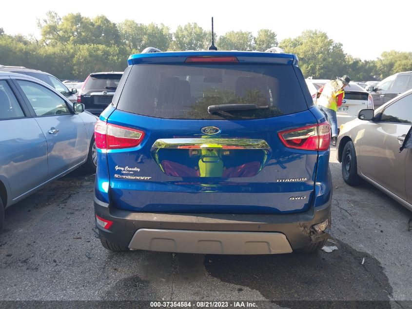 2020 FORD ECOSPORT TITANIUM - MAJ6S3KL0LC320408