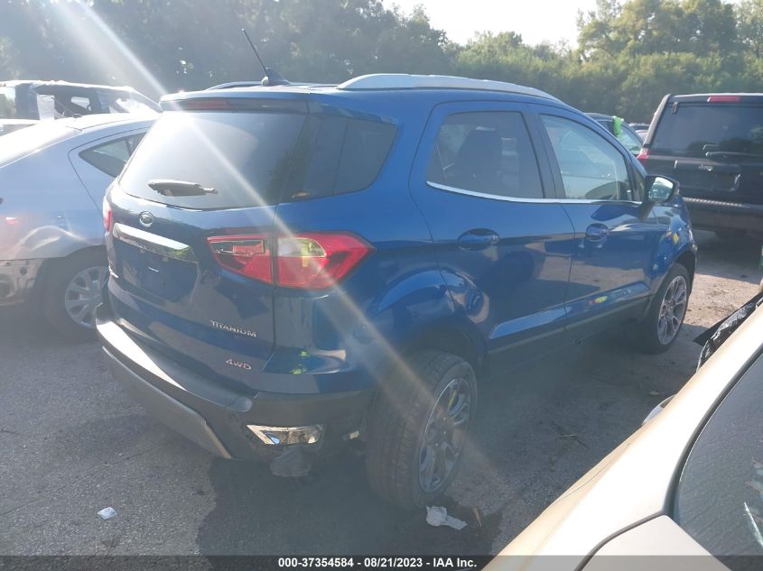 2020 FORD ECOSPORT TITANIUM - MAJ6S3KL0LC320408