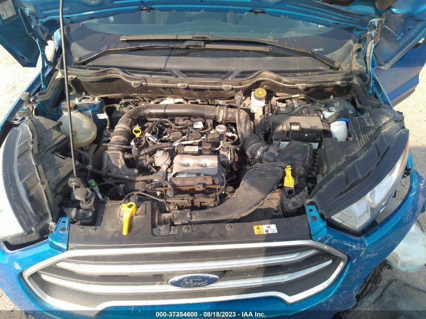 2019 FORD ECOSPORT SE - MAJ3S2GE8KC302082