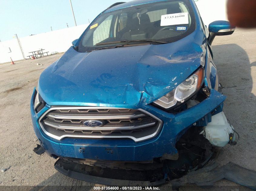 2019 FORD ECOSPORT SE - MAJ3S2GE8KC302082