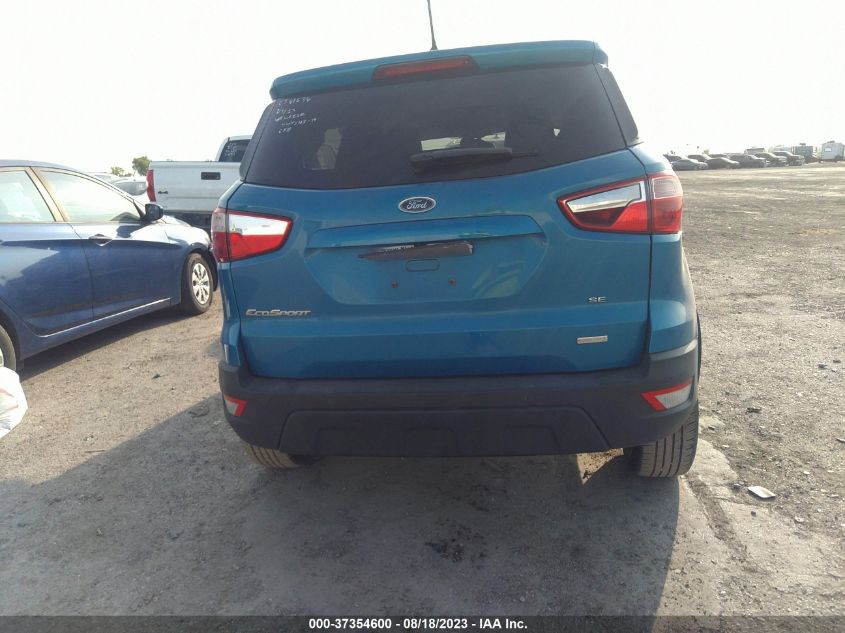 2019 FORD ECOSPORT SE - MAJ3S2GE8KC302082