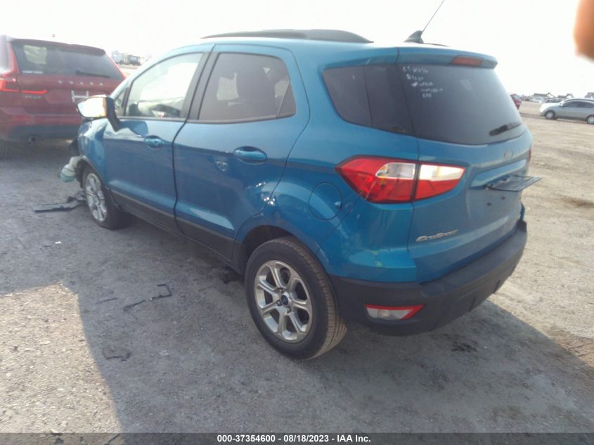 2019 FORD ECOSPORT SE - MAJ3S2GE8KC302082