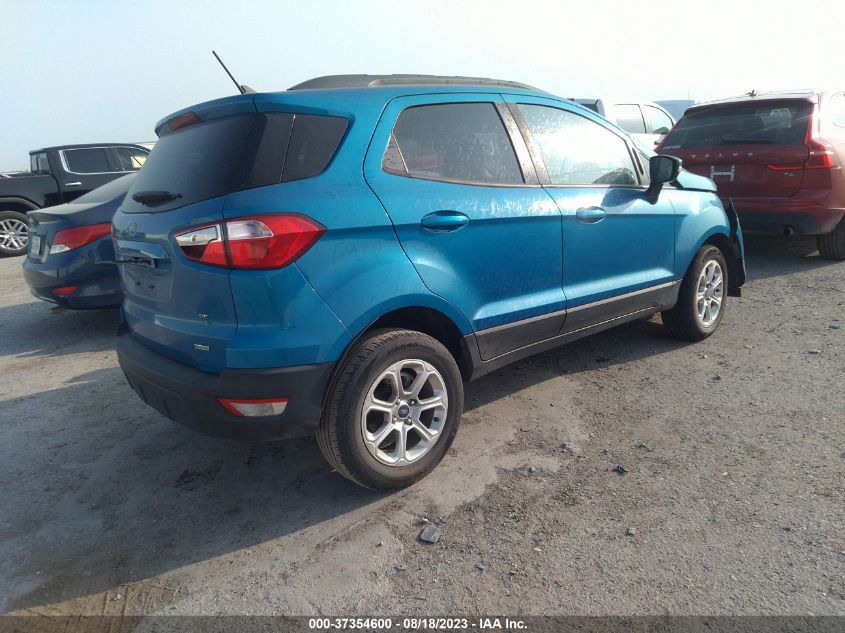 2019 FORD ECOSPORT SE - MAJ3S2GE8KC302082