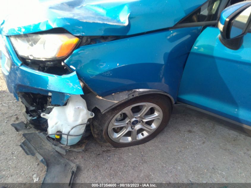 2019 FORD ECOSPORT SE - MAJ3S2GE8KC302082
