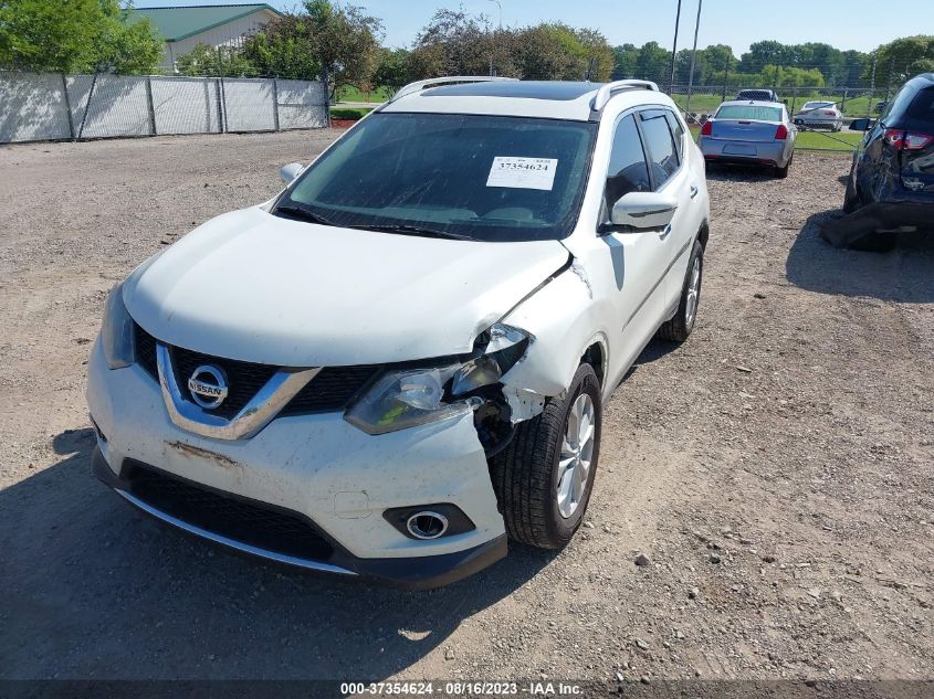 2016 NISSAN ROGUE S/SL/SV - 5N1AT2MVXGC838747