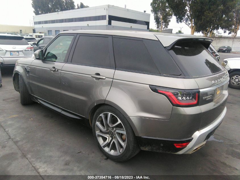 2019 LAND ROVER RANGE ROVER SPORT HSE - SALWR2RV4KA846163