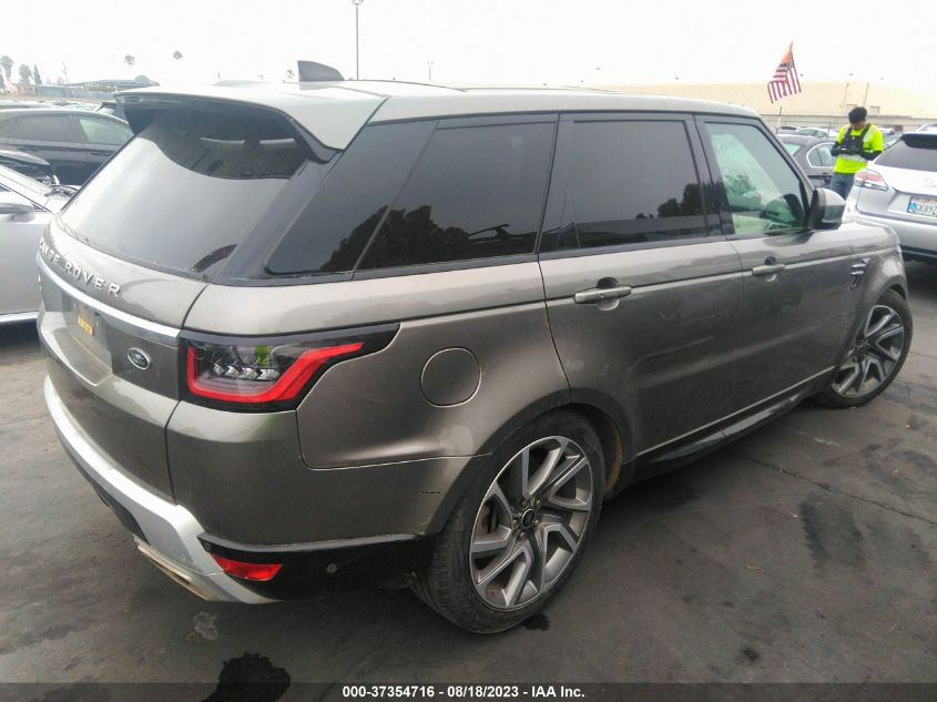 2019 LAND ROVER RANGE ROVER SPORT HSE - SALWR2RV4KA846163