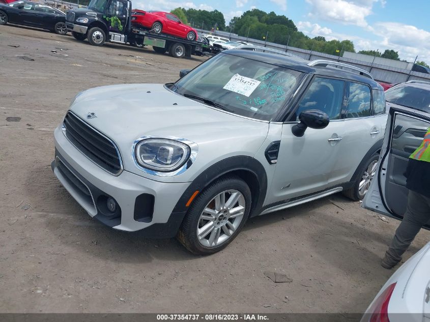 2022 MINI COUNTRYMAN COOPER WMZ43BR0XN3N70178
