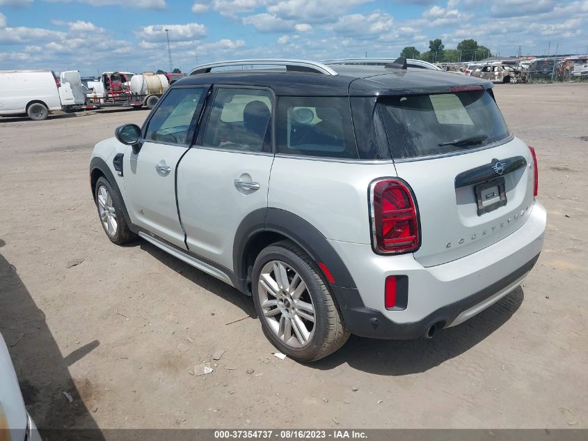 2022 MINI COUNTRYMAN COOPER WMZ43BR0XN3N70178