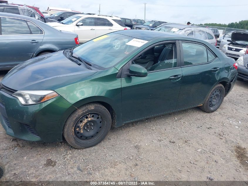 2014 TOYOTA COROLLA L/LE/S/S PLUS/LE PLUS - 5YFBURHE7EP141856