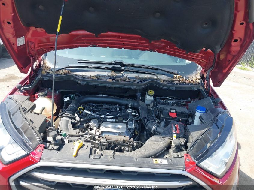 2018 FORD ECOSPORT SE - MAJ3P1TE0JC166675