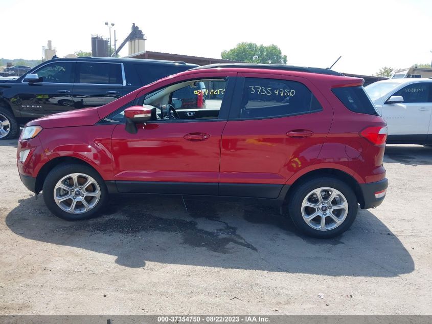 2018 FORD ECOSPORT SE - MAJ3P1TE0JC166675